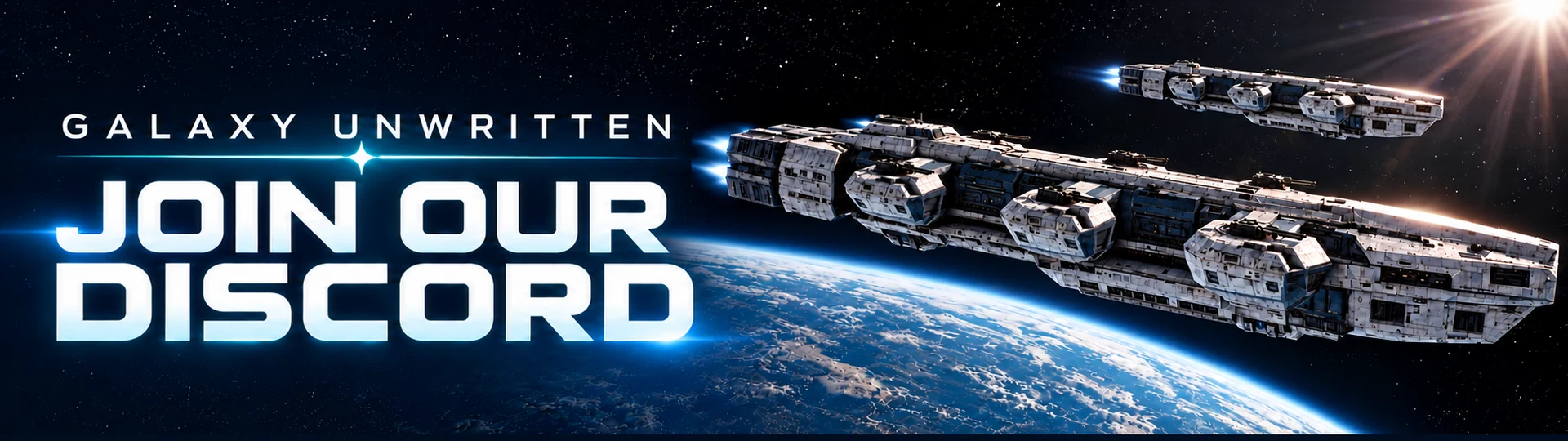 Join the crew — Galaxy Unwritten Discord